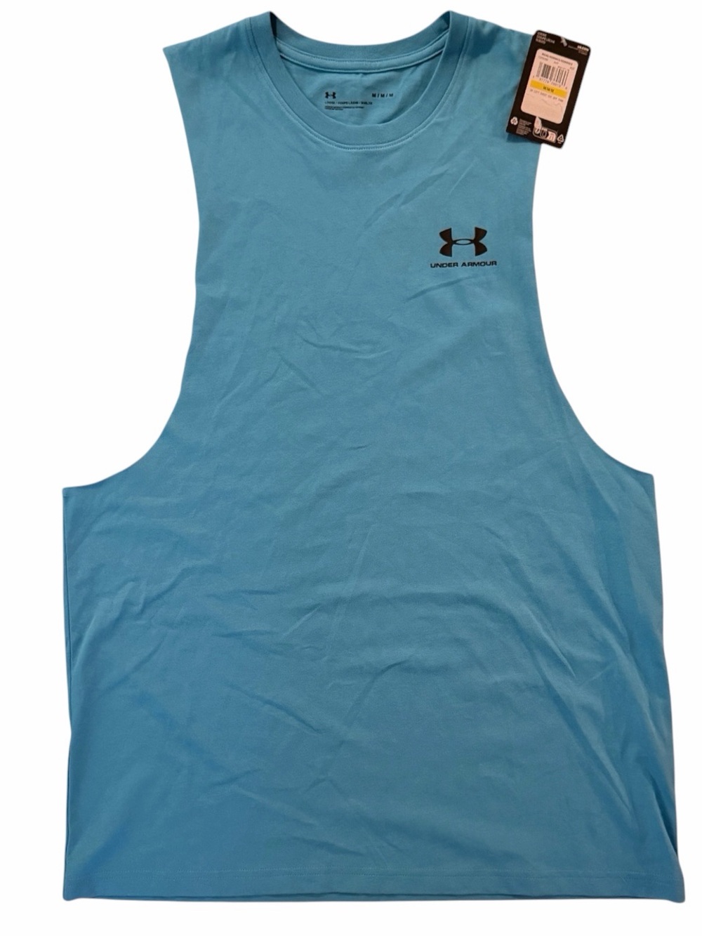 Under Armour Left Chest Cut-Off  Workout Tank  Sz Medium - New with tags